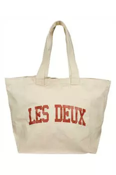 Холщовая большая сумка Les Deux
