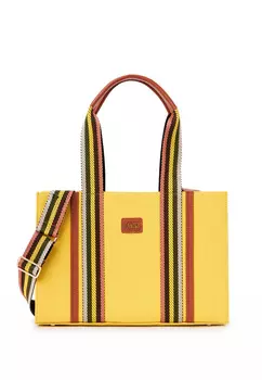 Холщовая большая сумка Parigi, желтый