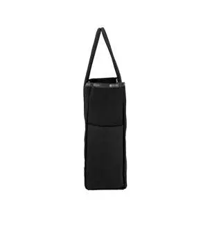 Холщовая легкая сумка-тоут LeSportsac, цвет Jet Black Canvas