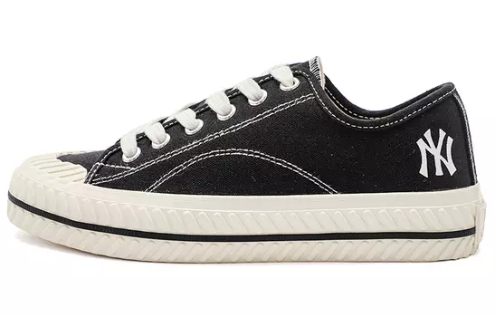 Кеды MLB Playball Canvas Shoes Unisex Low-Top Black