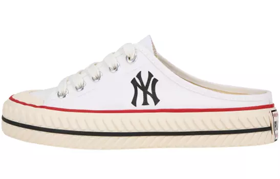 Кеды MLB Playball Mule Canvas Shoes Unisex Low-Top White