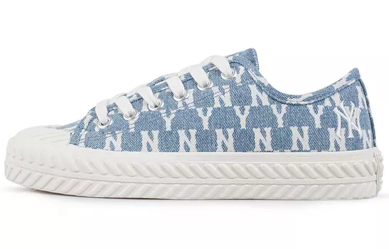 Кеды MLB Playball Canvas Shoes Unisex Low-Top Blue