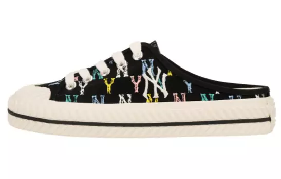 Кеды MLB Playball Mule Canvas Shoes Unisex Low-Top Black