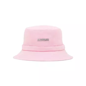 Холщовая панама Jacquemus Le Bob Gadjo, светло-розовая