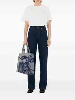 Холщовая сумка Burberry EKD, серый