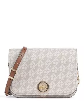 Холщовая сумка через плечо Delancey Michael Kors, белый