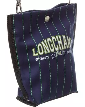 Холщовая сумка через плечо Longchamp Essential XS, синий