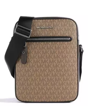 Холщовая сумка через плечо Michael Kors, коричневый