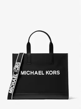 Холщовая сумка Cooper Michael Kors, черный