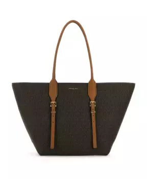 Холщовая сумка для покупок с дизайном Moore Michael Kors, коричневый