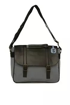 Холщовая сумка с чехлом и двойным ремнем Bagmori, синий