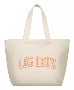 Холщовая сумка с внутренним карманом Les Deux, бежевый