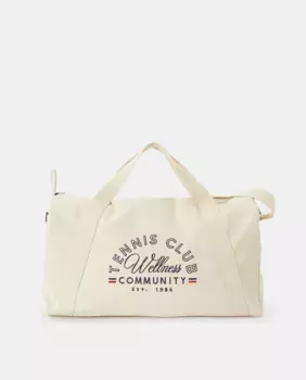 Холщовая сумка с вышивкой nfasis, цвет 120 Crudo