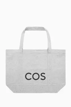 Холщовая сумка-тоут COS, серый