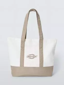 Холщовая сумка-тоут с логотипом Dickies, цвет Egret