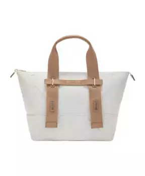 Холщовая сумка тоут с регулируемыми лямками Furla, белый