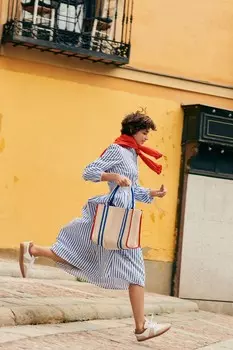 Холщовая сумка-тоут в стиле Тильда Boden, бежевый