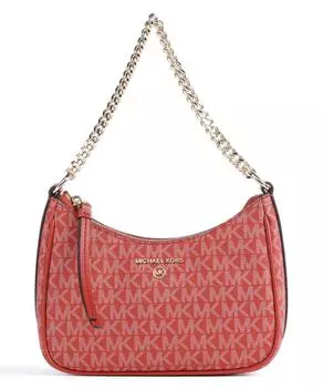 Холщовая сумка-ведро с подвесками Jet Set Michael Kors, красный