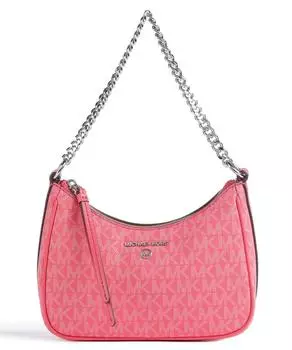 Холщовая сумка-ведро с подвесками Jet Set Michael Kors, розовый