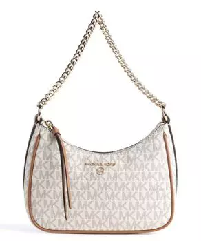 Холщовая сумка-ведро с подвесками Jet Set Michael Kors, белый