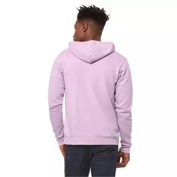 Холщовая толстовка с капюшоном из поликоттона и флиса на молнии Unixex / Толстовка с капюшоном Bella+Canvas