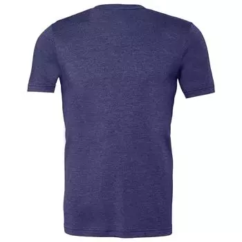 Холщовая унисекс трикотажная футболка с круглым вырезом / мужская футболка с коротким рукавом Bella+Canvas