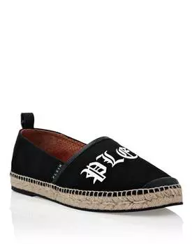 Холщовые эспадрильи Gothic Plein Philipp Plein, черный
