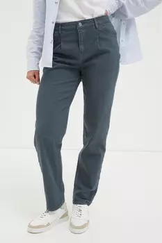 Холщовые брюки чиносы FatFace Cleo с просторными штанинами Fat Face, синий