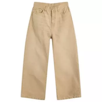 Холщовые брюки Ландон Carhartt Wip, коричневый