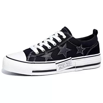 Холщовые кеды мужские низкие Baoda, зеленый