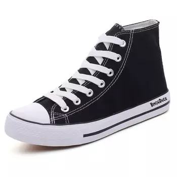 Холщовые кеды мужские низкие Bingo Duck, черный