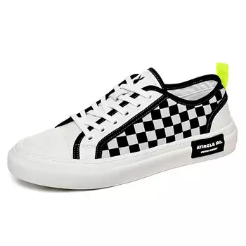 Холщовые кеды мужские низкие черный Playboy