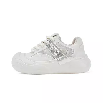 Холщовые кеды мужские низкие Fairwhale, белый