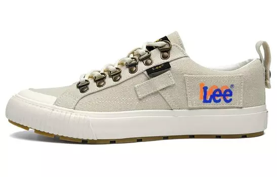 Холщовые кеды мужские низкие Lee, цвет Marine Blue