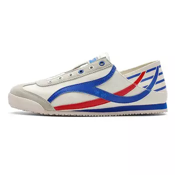 Холщовые кеды мужские низкие Locke, цвет Beige green-red