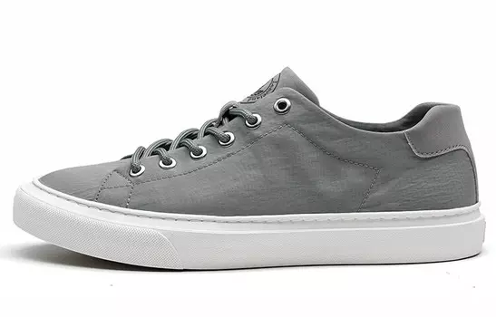 Холщовые кеды мужские низкие серый Leaveland