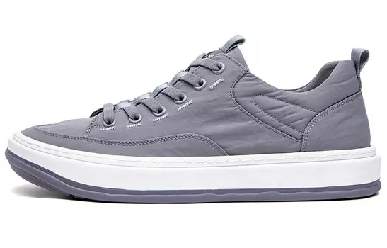 Холщовые кеды мужские низкие St&Sat, серый
