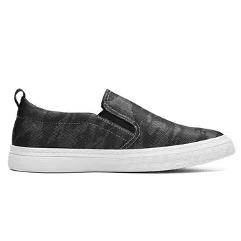 Холщовые кеды мужские низкие темно-серый/светло-серый Kaiser