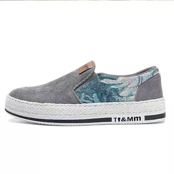 Холщовые кеды мужские низкие Vinilo, бежевый