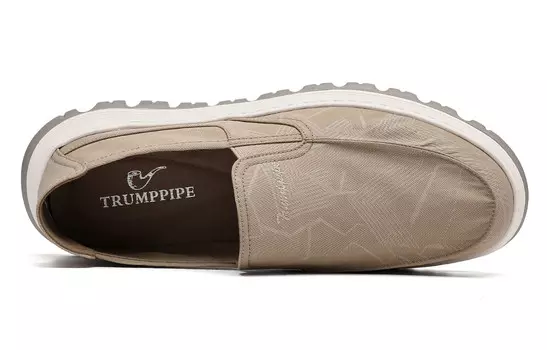 Холщовые кеды мужские низкие желтый Trumppipe