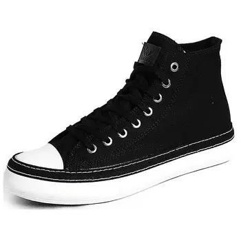 Холщовые кеды мужские высокие Baoda, коричневый