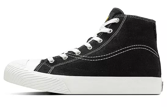 Холщовые кеды мужские высокие черный Lee