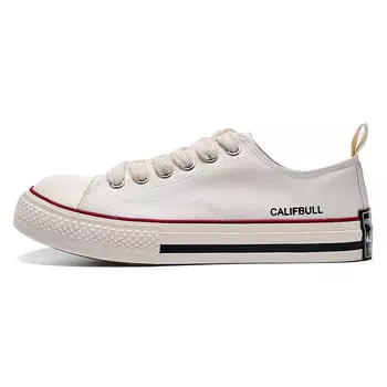 Холщовые кеды унисекс с низким верхом Califbull, бежевый