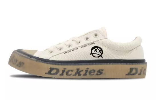 Холщовые кеды унисекс с низким верхом Dickies, чайный/коричневый