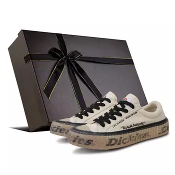 Холщовые кеды унисекс с низким верхом Dickies, бежевый