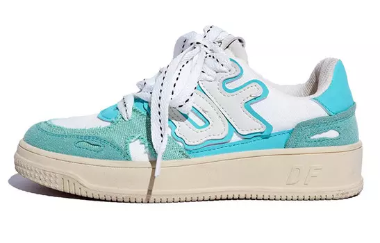 Холщовые кеды унисекс с низким верхом Feiyue, цвет Emerald