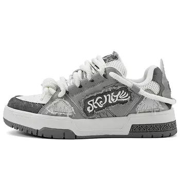 Холщовые кеды унисекс с низким верхом Sk.Trip, цвет Denim Blue