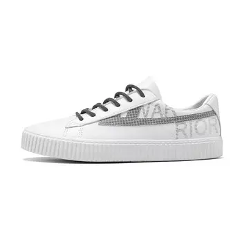 Холщовые кеды унисекс с низким верхом Warrior, цвет Black Gray