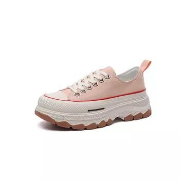 Холщовые кеды женские низкие белый Bardilev