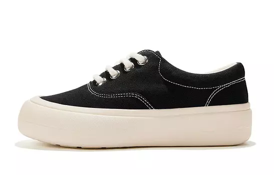 Холщовые кеды женские низкие белый Feiyue